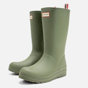 NEW HUNTER Play Insulated Faux Shearling Tall Rain boots for women 510 8S4